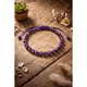 thumbnail image 3 of Pulsera piedra amatista natural ajustable protección, 3 of 3