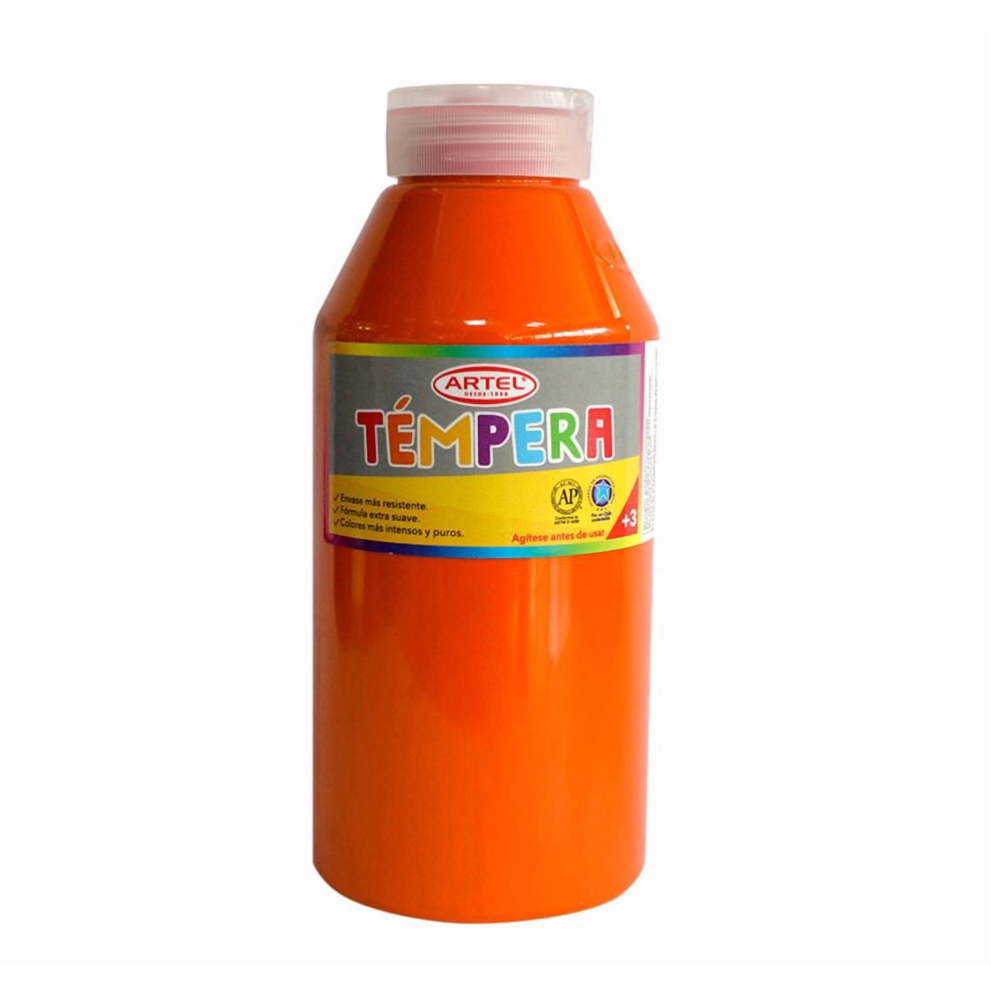 Artel - Frasco 500ml Tempera Naranja 77