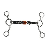 Magideal - Bocado Para Caballo, Filete Para Caballo, Forma De H, Freno Para Caballo, Arnés, Freno Para Entrenamiento De Sementales, Filete Para Caballo Para Mast 145Mm