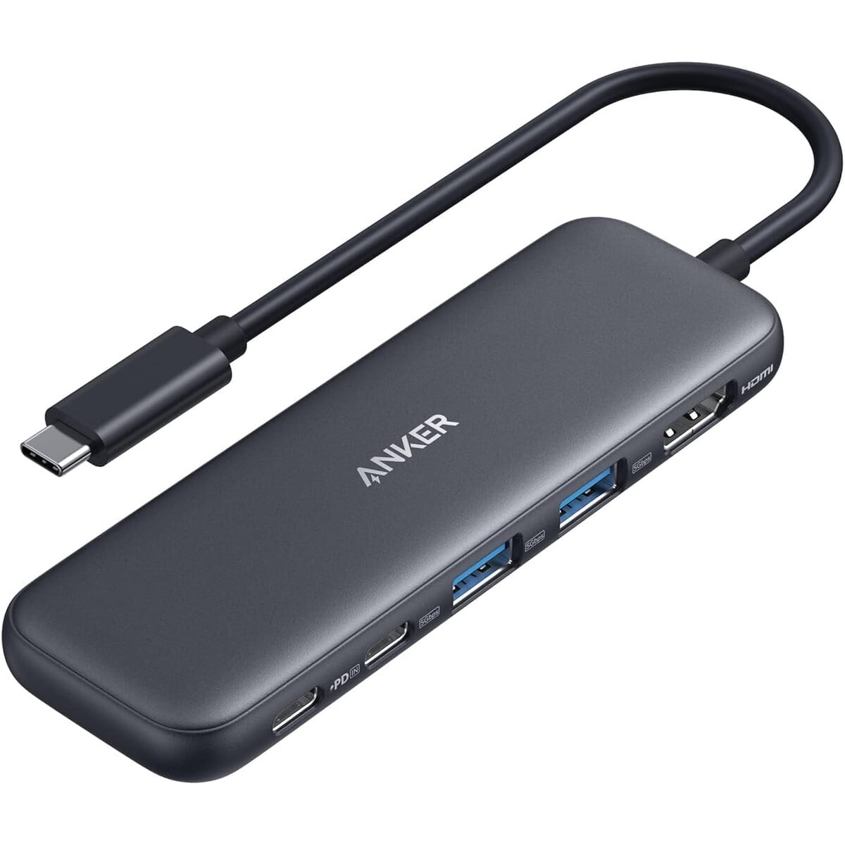 Anker - Hub Usb C 5en1 Hdmi 4k 100w Pd 5gbps Splitter