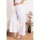 thumbnail image 3 of Pantalón Mujer Casual Recto Algodón Tipo Lino Tiro Alto 7003, 3 of 3