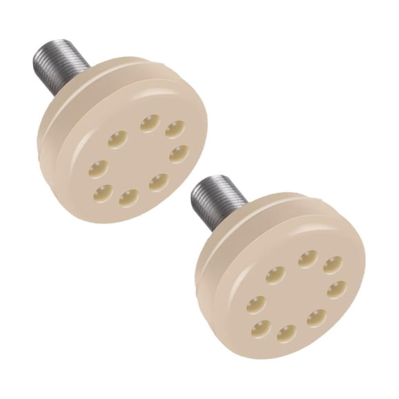 2 Piezas Roller Skate Toe Stop Tapones De Reemplazo De Accesorios De Ruedas De Patinaje Redondo