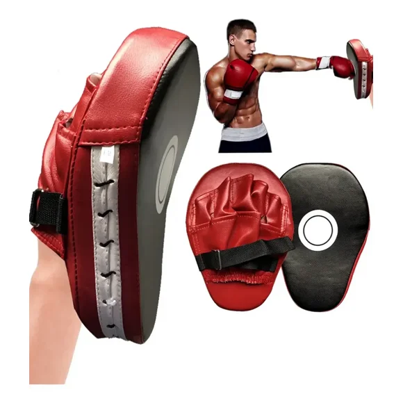 2 Focos Karate Boxeo Norplat Manopla Entrenamiento Curvo MMA