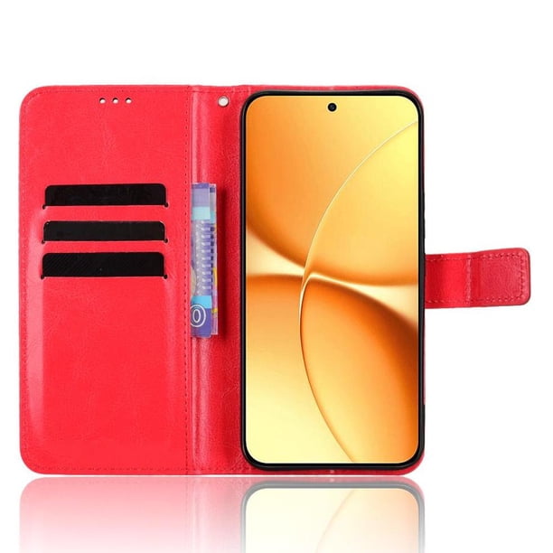 Funda tipo libro para Xiaomi Poco X8 Pro Max, cartera todo‑en‑uno, funda multifuncional con tarjetero y correa de muñeca desmontable