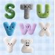 thumbnail image 5 of Juego de 26 Almohadas de Alfabeto de Felpa Suave, Juguetes de Letras Rellenas Coloridas de la a a la Z para Aprendizaje y Decoración, Cojines Lindos y Abrazables para Dormitorio y Sala de Juegos, 5 of 10