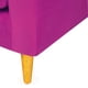 thumbnail image 4 of Sofa Retro 3 Cuerpos Felpa 04 Fucsia, 4 of 5