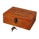 thumbnail image 4 of Caja De Madera Para Recuerdos, Compacta, De Dise?o Antiguo, Multiusos, Para El Hogar, 32,2 X 23,7 X 12,2 Cm, 4 of 5