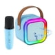 thumbnail image 2 of Parlante Karaoke Portátil Bluetooth con Micrófono K12 - Azul, 2 of 3