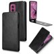 thumbnail image 1 of Funda tipo folio para Motorola Moto G55 5G con soporte magnético y protección para la cámara Negro, 1 of 6