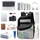 thumbnail image 3 of Gildo cartoon-theme Backpack, Campus style schoolbag Bookbag with Adjustable Shoulder Straps And Large Zip Compartment, Unisex Travel Bags., 3 of 6