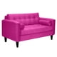 thumbnail image 2 of Sofa Retro 2c Felpa 00 Fucsia, 2 of 6