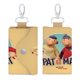 thumbnail image 1 of Pat y Mat Toalla con diseño único, regalo ideal para fans. Perfecta para uso diario, fitness, yoga, boxeo y bronceado. Medidas: 35x73 cm, 1 of 6
