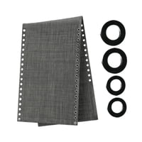 Ioensy - Tela Reclinable De 160 Cm X 48 Cm Para Sillón Reclinable Zero Gravity Sling Chair Gris