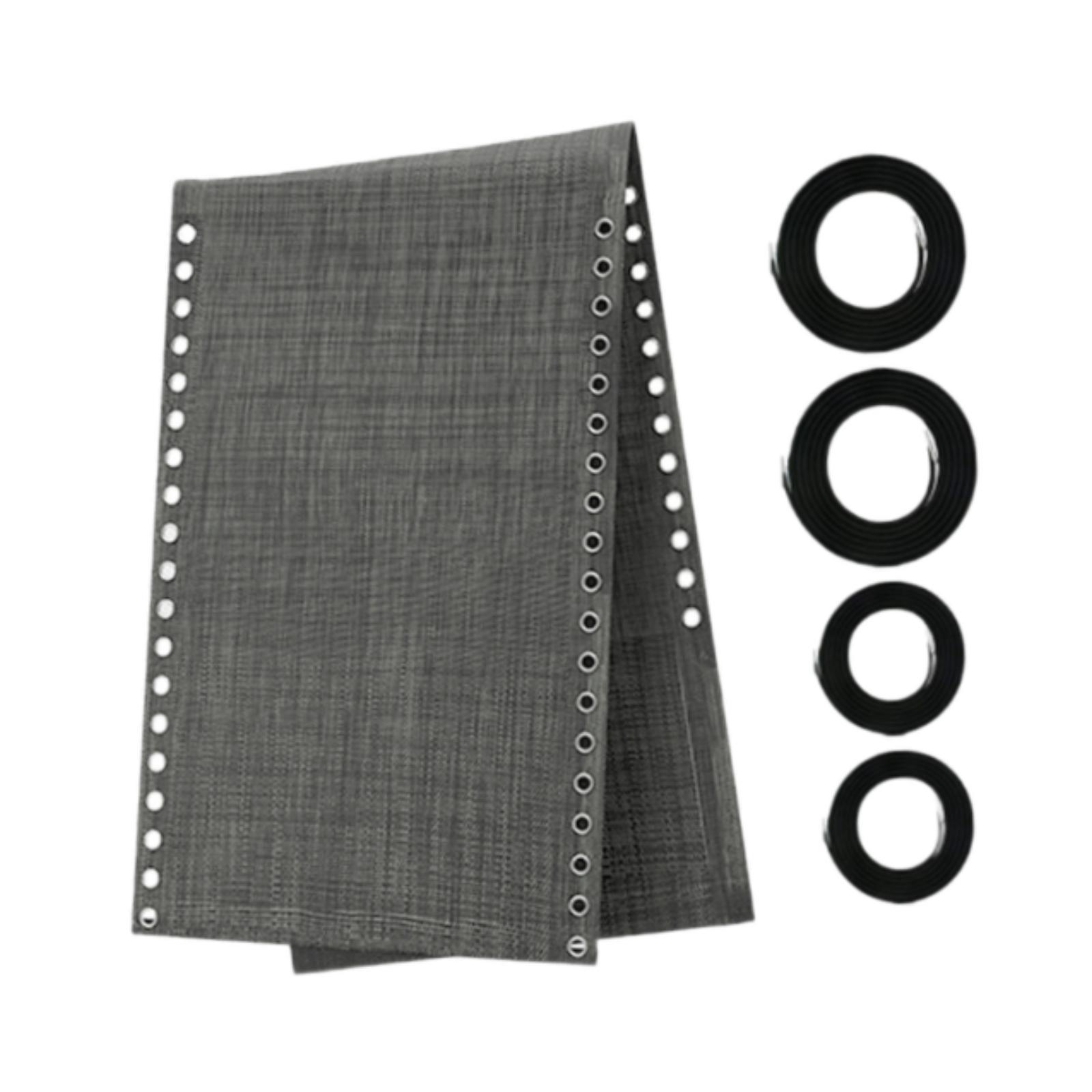 Ioensy - Tela Reclinable De 160 Cm X 48 Cm Para Sillón Reclinable Zero Gravity Sling Chair Gris