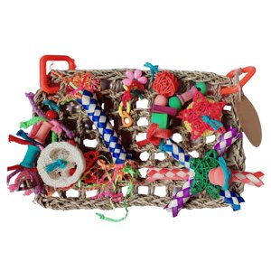 Ioensy - Red De Escalada Para Pájaros, Columpio De Pared, Juguete Para Loros, Juguetes Para Cacatúa, Periquito