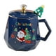 thumbnail image 4 of Taza De Café Navideña, Taza Para Beber, Tazas De Agua Reutilizables Para La Cocina Del Restaurante, Azul, 4 of 5