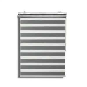 Sunfree - Roller Duo Zebra Día Y Noche Gris 90 X 250 Cm Sin Cenefa