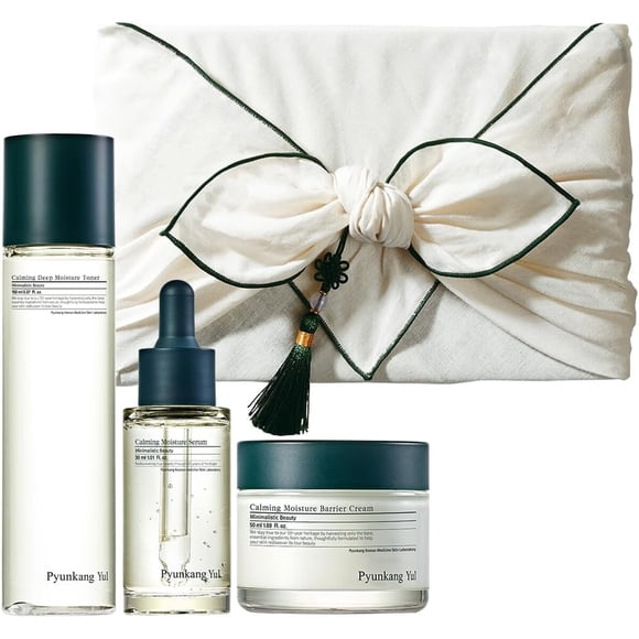 Set Skincare Pyunkang Yul Calming Tea Tree Ácido Hialurónico