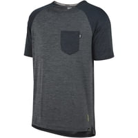 Jersey Ixs Manga Corta Infantil Jr Flow X Grafito Negro Km