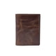 thumbnail image 1 of Cartera Derrick De Cuero Marrón Oscuro Para Hombre, 1 of 3