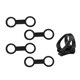 thumbnail image 2 of 5 Piezas Scuba Dive Snorkeling Máscara Silicona Snorkel Keeper Clip Retainer, 2 of 3