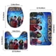 thumbnail image 3 of Guardianes de la Galaxia Juego de 3 alfombras de baño de coral fleece: tapete de baño + alfombra de inodoro en forma de U + funda de tapa de inodoro en forma de O, 3 of 6