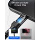 thumbnail image 5 of Cable USB C a USB C JSAUX 100 W 6.6 pies (paquete de 2) negro, 5 of 7