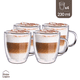 thumbnail image 1 of Set 4 Tazas Vidrio Doble Pared 230 ml Home Logics 1 un, 1 of 6