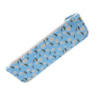 Bothyi - Bolsa De Almacenamiento De Ganchos De Ganchillo, Herramientas De Tejer, Patrón De Dibujos Animados, Bolsa De Agujas De Tejer Azul