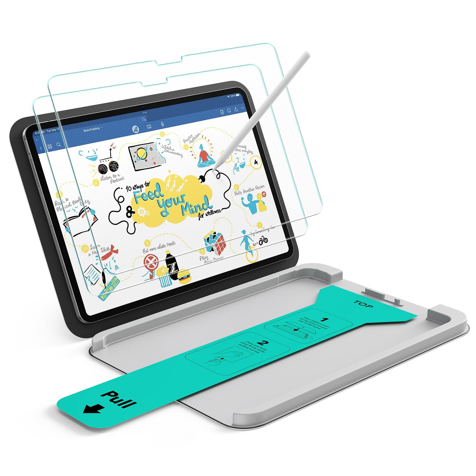 Protectores De Pantalla Esr Con Sensación De Papel Para Ipad Pro 13'' (m5/m4) 2025/2024