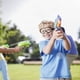 thumbnail image 5 of Paquete de 2 gafas de seguridad para niños con protección antivaho y UV, perfectas para pistolas de espuma., 5 of 7