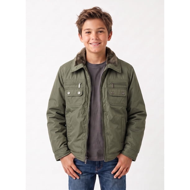 Chaqueta Nino Chiporro Invierno Abrigo Termico