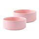 thumbnail image 1 of Cuenco para mascotas Welloyed 13 cm 2 unidades 480 ml rosa cerámica, 1 of 3