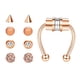 thumbnail image 5 of Anillo De Nariz Falso Magnético No Piercing Estilo Punk Regalos De Moda Para Hombres Mujeres Oro Rosa, 5 of 5