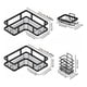 thumbnail image 3 of Repisa Para Ducha Estante Ducha Organizador Para Ducha 5pcs, 3 of 10