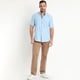 thumbnail image 1 of Camisa Oxford Estampada Calipso celeste XL, 1 of 4