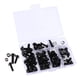 thumbnail image 2 of Kit Completo De Pernos De Carenado Para Motocicleta, 158 Uds., Clips De Sujeción, Tornillos, Color Negro, 2 of 5