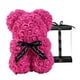 thumbnail image 1 of Oso Floral De Espuma, Decoración De Oso Con Caja Para Mujer, Mamá De Hija, Hijo, Color Rosa, 1 of 5
