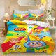 thumbnail image 1 of Toy Story Cartoon Quilt Cover Bedding Set for Boys 100% Polyester Cute Printed Skin Friendly Breathable Home Textiles Anime, 1 of 5