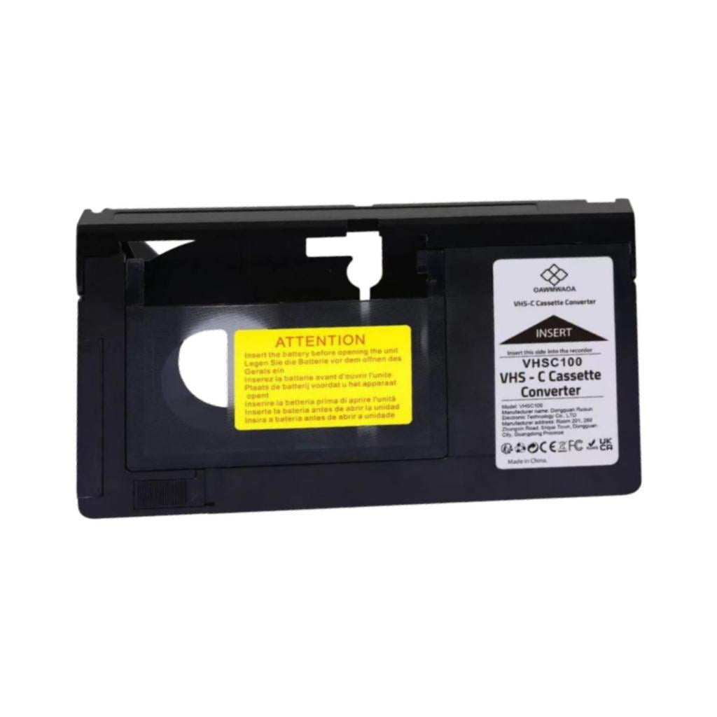 Bothyi - Adaptador De Casete Vhs C Adaptador Convertidor De Casete Vhs Motorizado Profesional