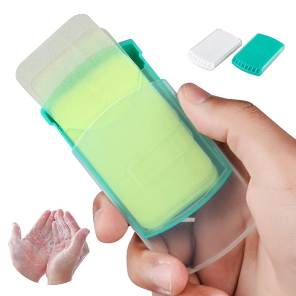 Jabón para lavar a mano HongyiTime, 2 cajas (100 hojas)