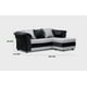 thumbnail image 3 of Seccional Reversible Izq Y Der Felpa Negro Tela Gris, 3 of 3