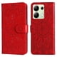 thumbnail image 1 of Funda tipo cartera FOXDOCK para Xiaomi Redmi Note 13 4G , diseño girasol en relieve, cuero PU, cierre magnético, soporte y tarjetero, 1 of 5