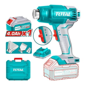 Pistola De Calor Inalámbrica 20V, Bateria Y Cargador Total