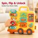 thumbnail image 5 of Tablero de Actividades ToyFinity 8‑en‑1 Musical Montessori 1 año+, 5 of 9