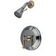 thumbnail image 1 of Grifo de ducha Kingston Brass Milano de una sola manija pulido, 1 of 2