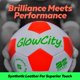 thumbnail image 4 of Balón de fútbol GlowCity talla 5 con bomba de aire, 4 of 9