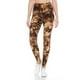 thumbnail image 1 of Saronite Leggings de Yoga de Punto Elástico Suave con Estampado de Mantequilla, Talla Única (para Mujer), 1 of 4