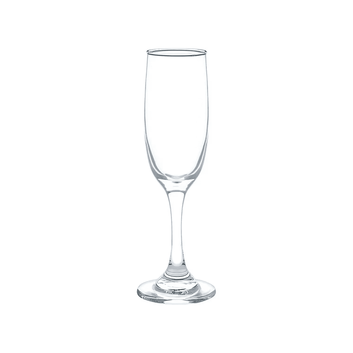 Importclick - Set 6 Copas Champaña Vidrio 176 Ml Transparente