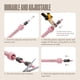 thumbnail image 4 of Cuerda para saltar SPORTBIT ajustable para fitness y ejercicio, color rosa, 4 of 8
